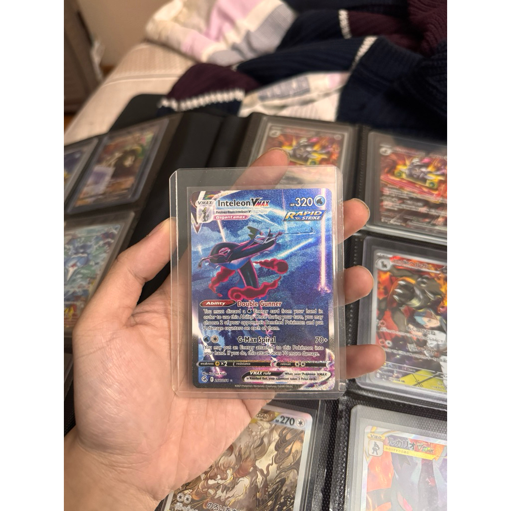 Inteleon VMAX - 266/264 - Alternate Art Secret Rare Sword & Shield: