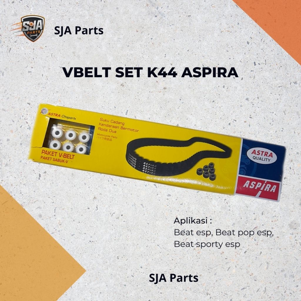 V-Belt Set K44 Aspira Astra (H2-231PA-K44-1700)