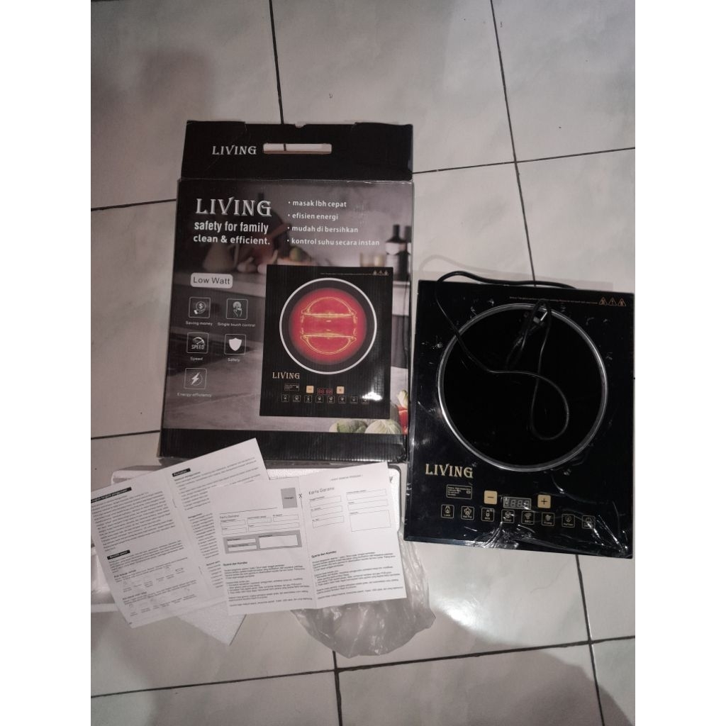 LIVING Kompor Listrik 1 Tungku LV008B