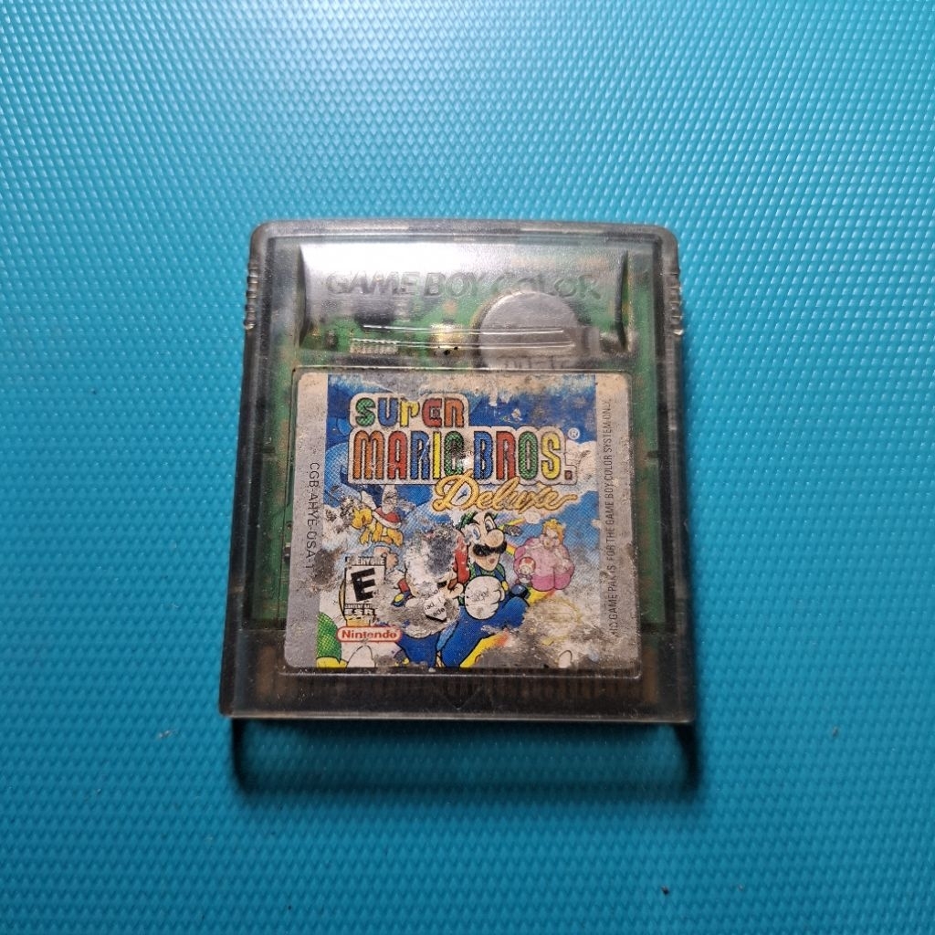 Kaset Nintendo Gameboy GBC GBA DMG Super Mario Bros Deluxe Original Second