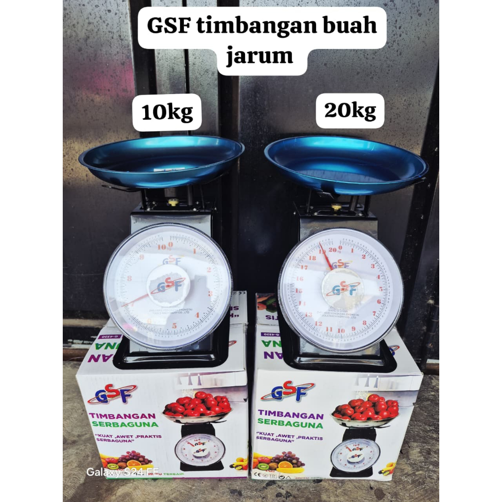 TIMBANGAN JARUM GSF 20kg/10kg ANALOG