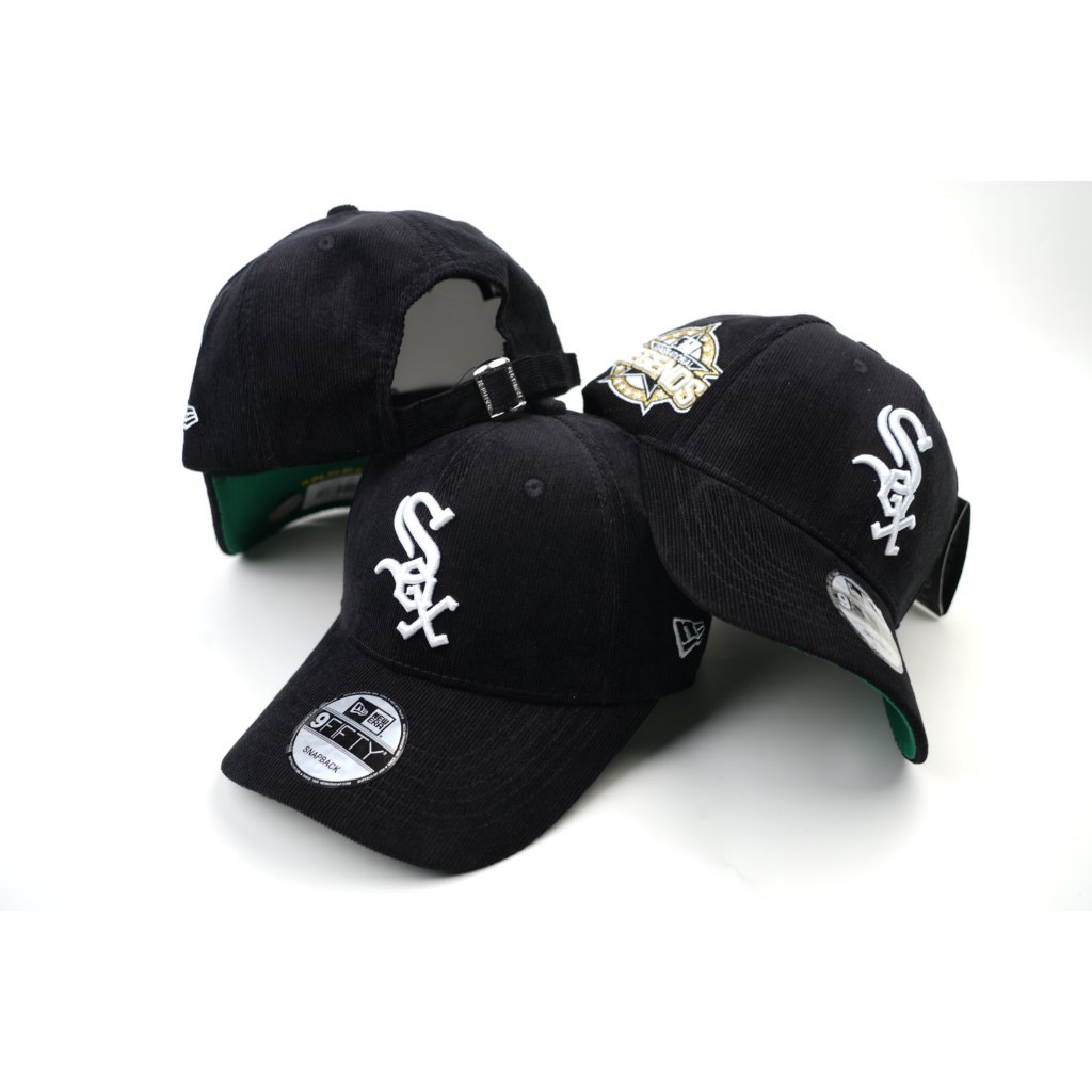 Topi Snapback white sox Import Unisex Hat Baseball Cap Distro Surfing Fashion Hip Hop Pria Wanita