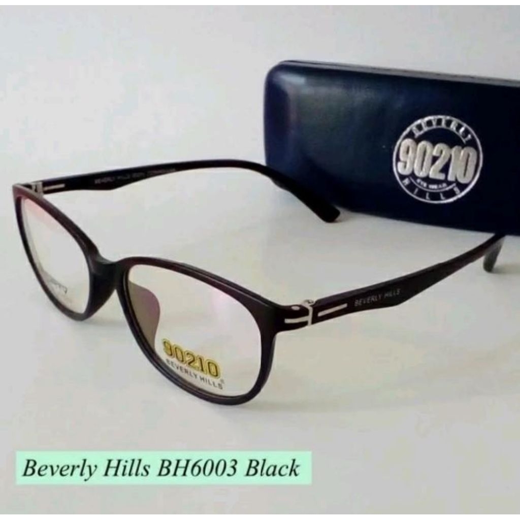 Frame Kacamata Beverly Hills BH6003 Full Black Original