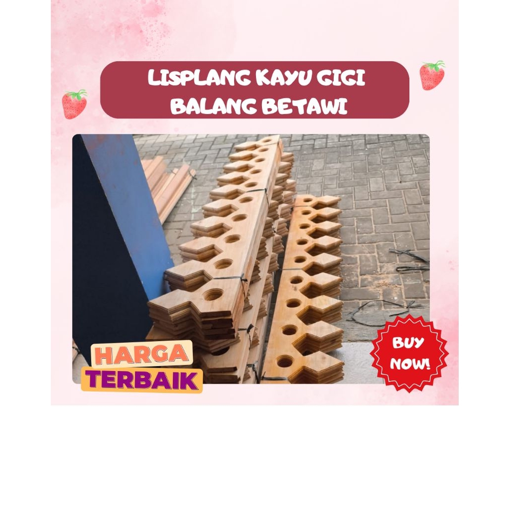 harga lisplang kayu betawi 2025