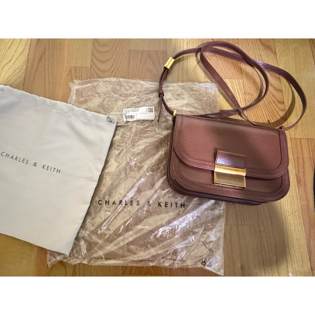 CK Charlot Bag - Dark Brown Bag original