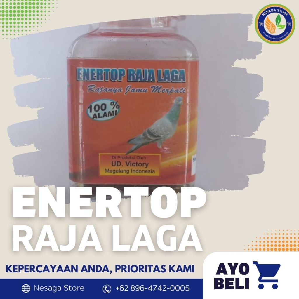 ENERTOP RAJA LAGA - JAMU MERPATI