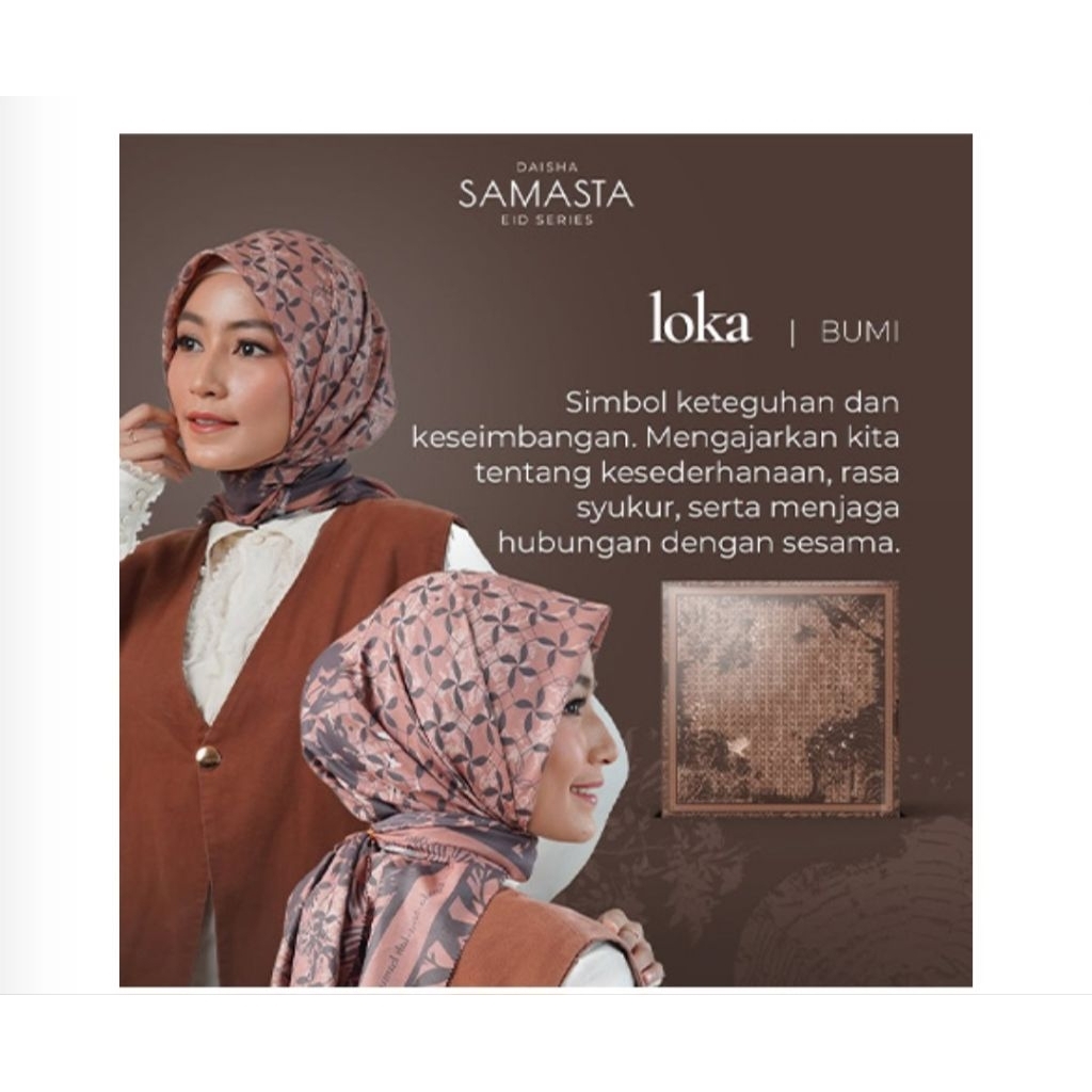 Hijab Daisha Armina Daily Series SAMASTA - Hijab Armina Daily - Jilbab Armina Daily - Jilbab Daisha