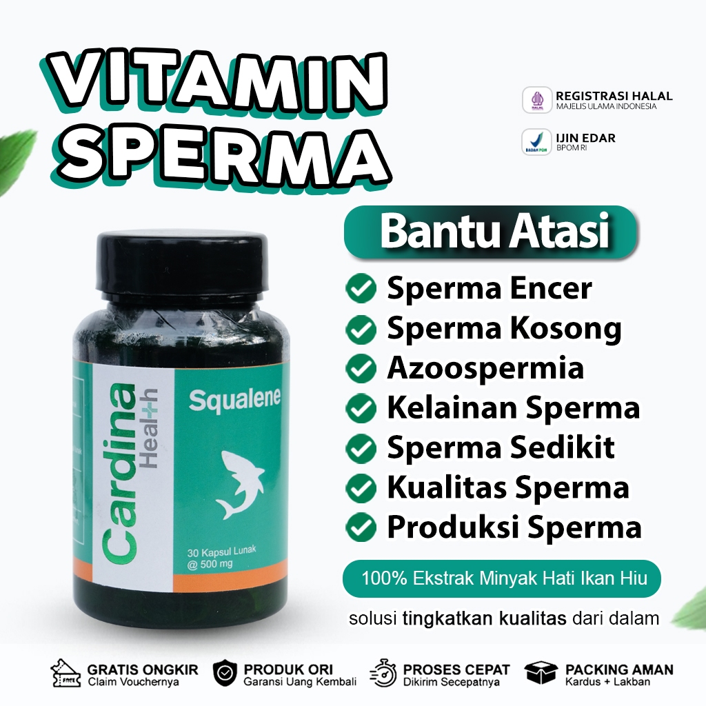 Vitamin Kesuburan Sperma Penyubur Sperma Kosong Pengental Sperma Encer PROMIL Pria Kesuburan Pria Ta