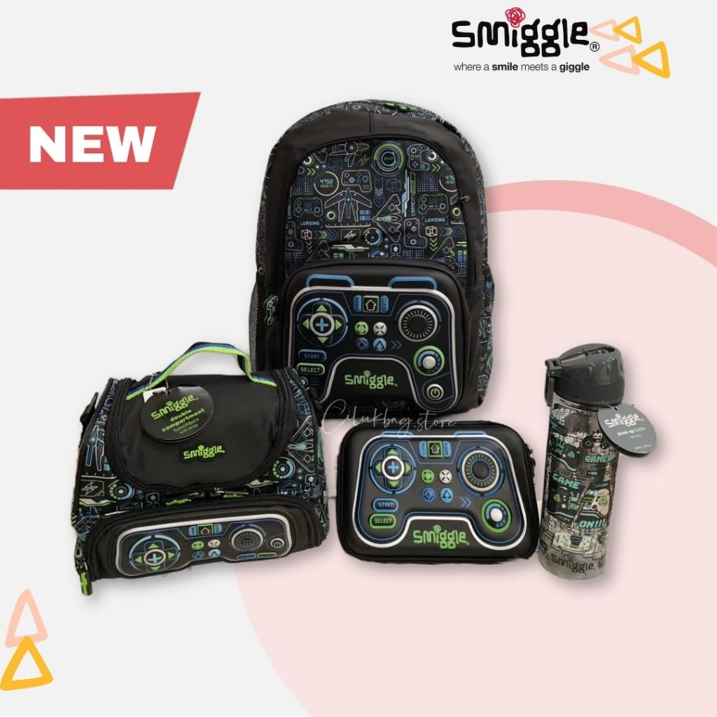 Ransel Sekolah Anak Smigle Character Backpack Cewek & Cowok