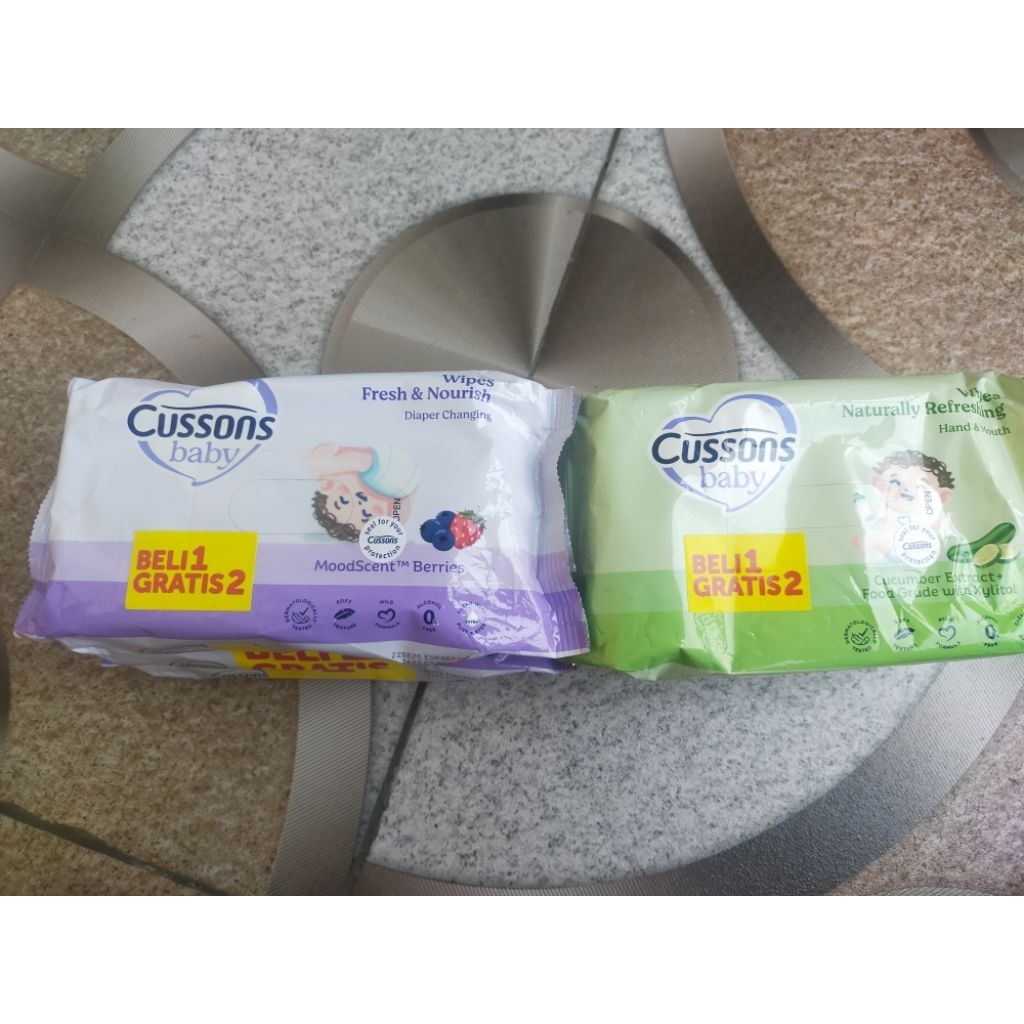 tissue basah cussons baby