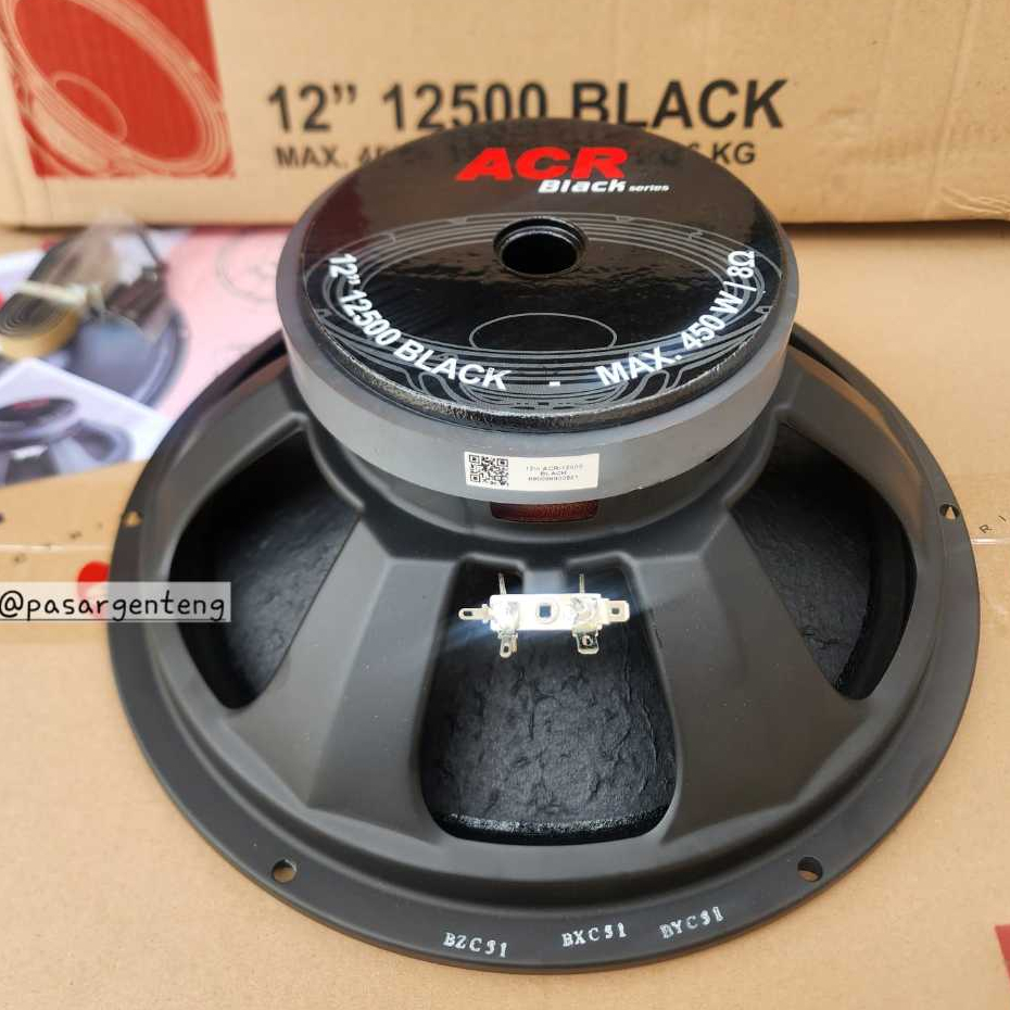 NEW Speaker 12in ORI ACR 12500 black spiker 12" woofer 12 in 12 inch