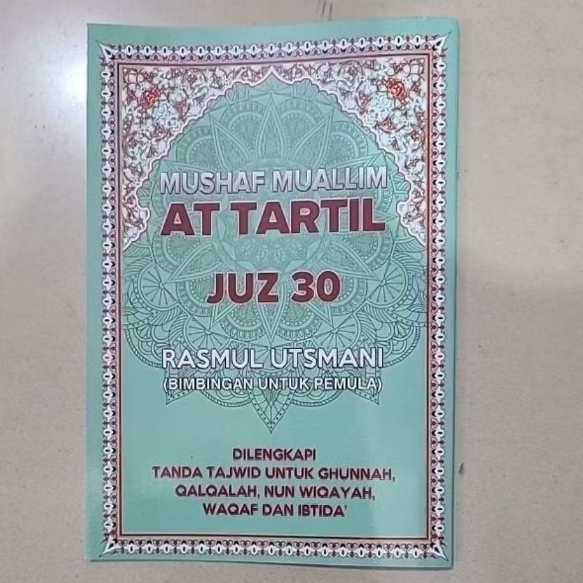 Mushaf Muallim At Tartil Juz 30 Rasmul Utsmani