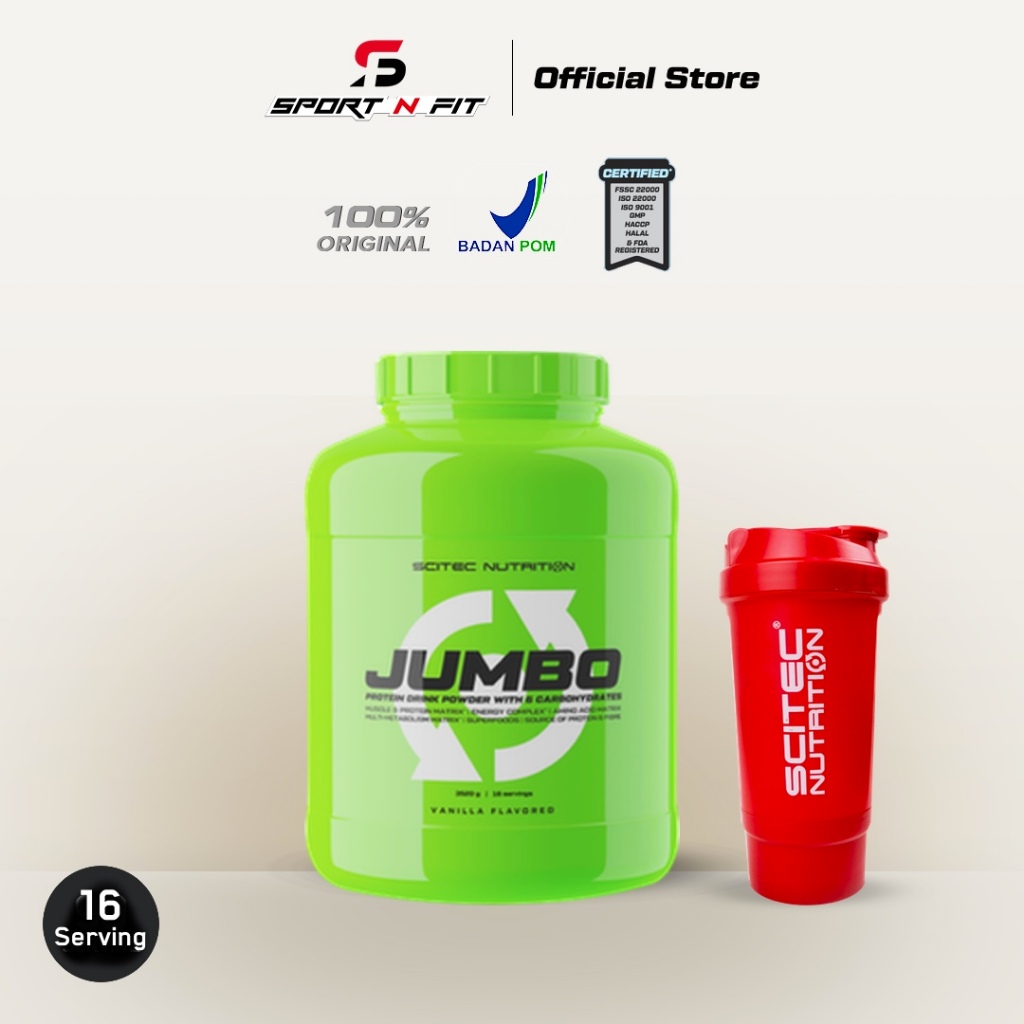 Scitec Nutrition - JUMBO PROTEIN 3520 Gram optimum Weight Gainer
