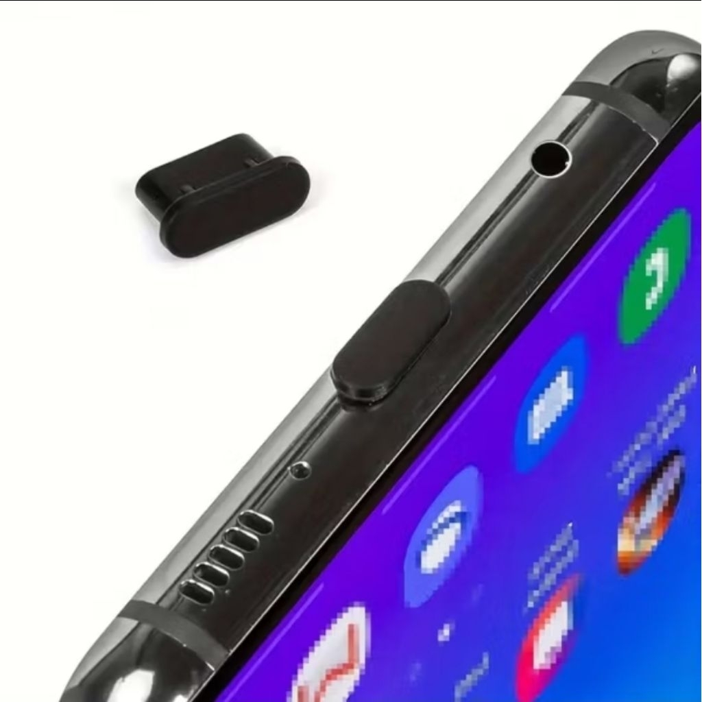 COLMER Dust Plug Cover Penutup Port ChargerSmartphone Laptop HP phone ipad Lightning USB Type C