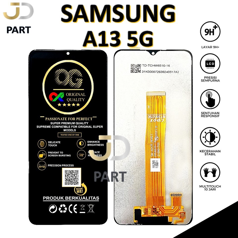 LCD TOUCHSCREEN SAMSUNG GALAXY A13 5G ORIGINAL 100% FULLSET
