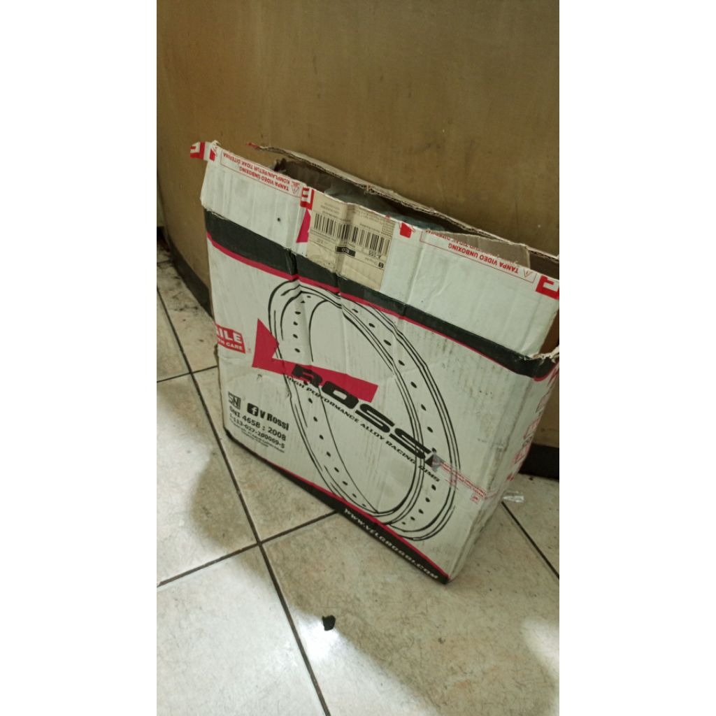 velk almu silver Rossi tapak lebar