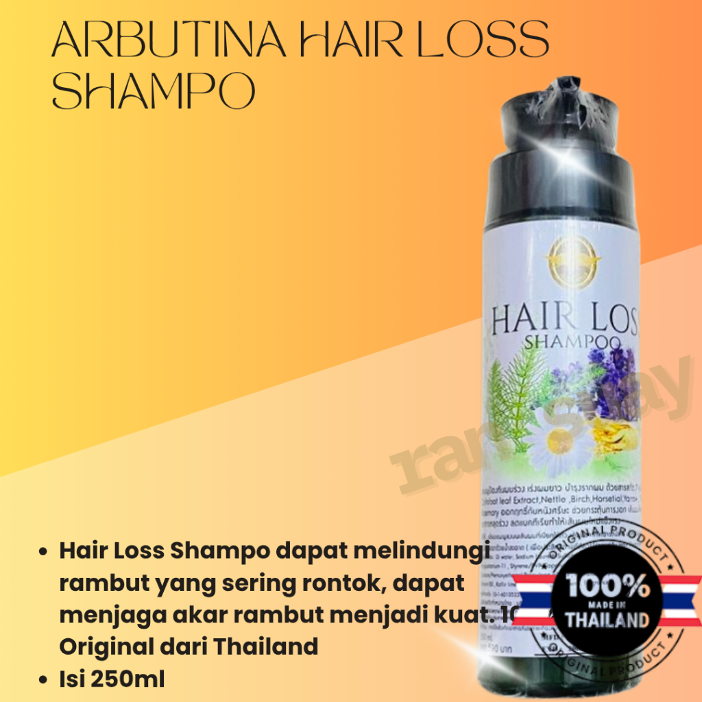 ARBUTINA HAIR LOSS SHAMPO / SHAMPO RONTOK
