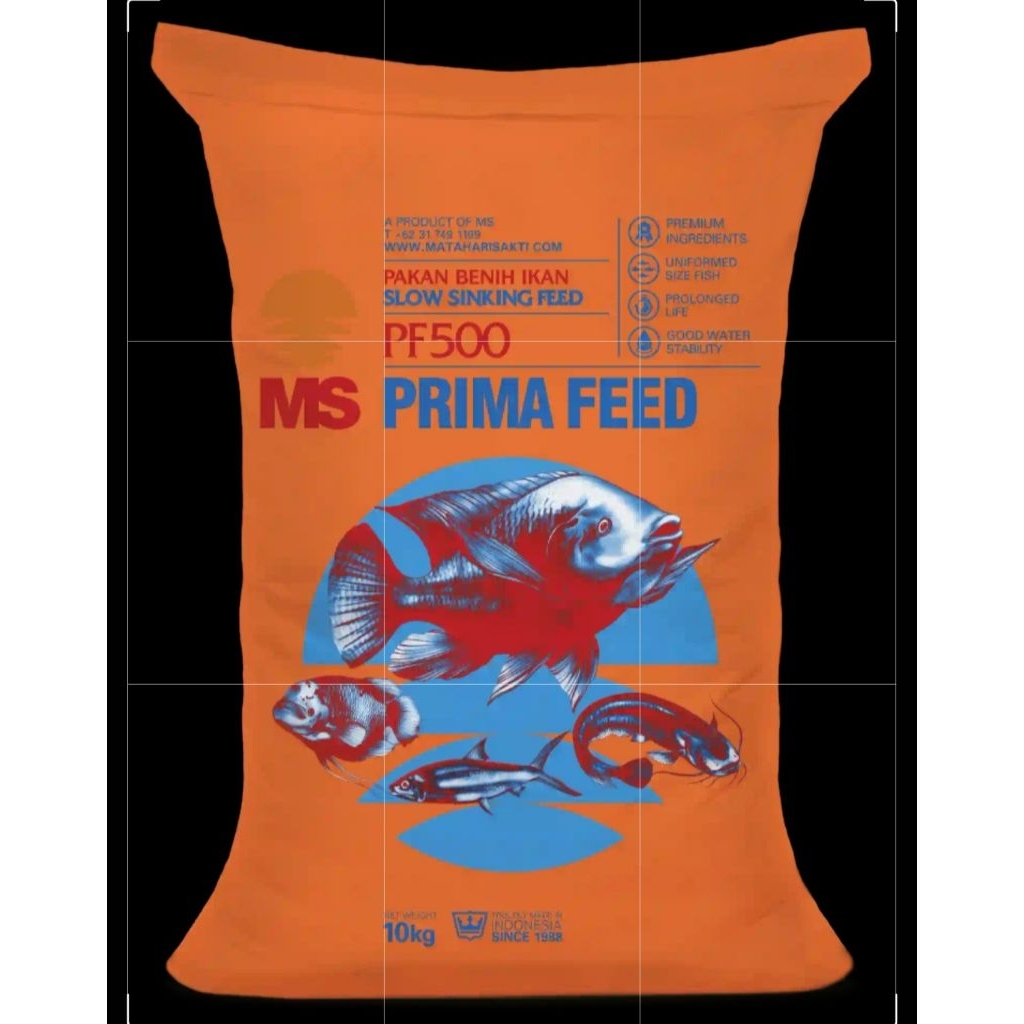 PF500 1kg Pakan Benih Ikan