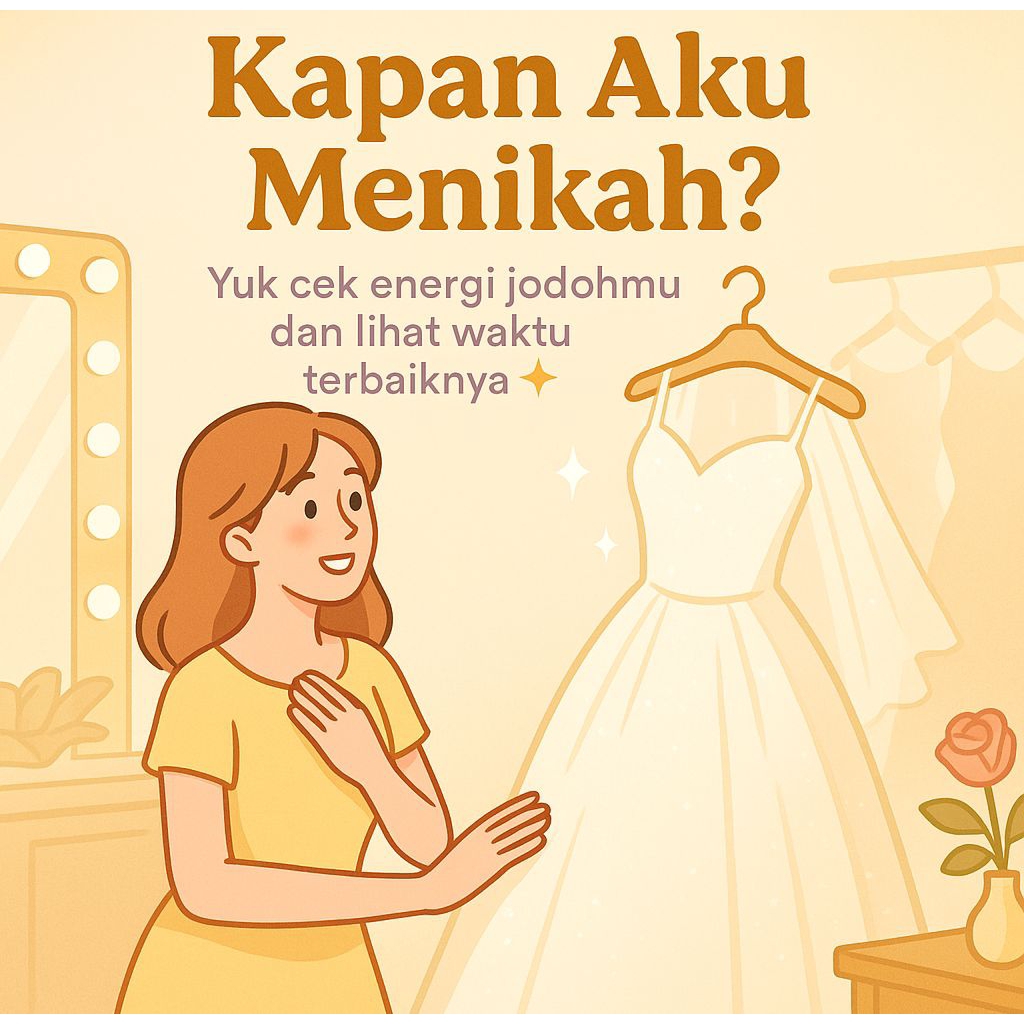 Ramalan jodoh/Reading jodoh kapan aku akan menikah