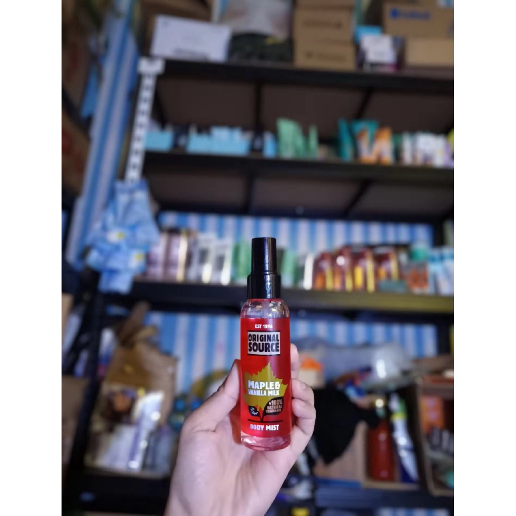 ORIGINAL SOURCE MAPLE & VANILLA MILK BODY MIST 100ML