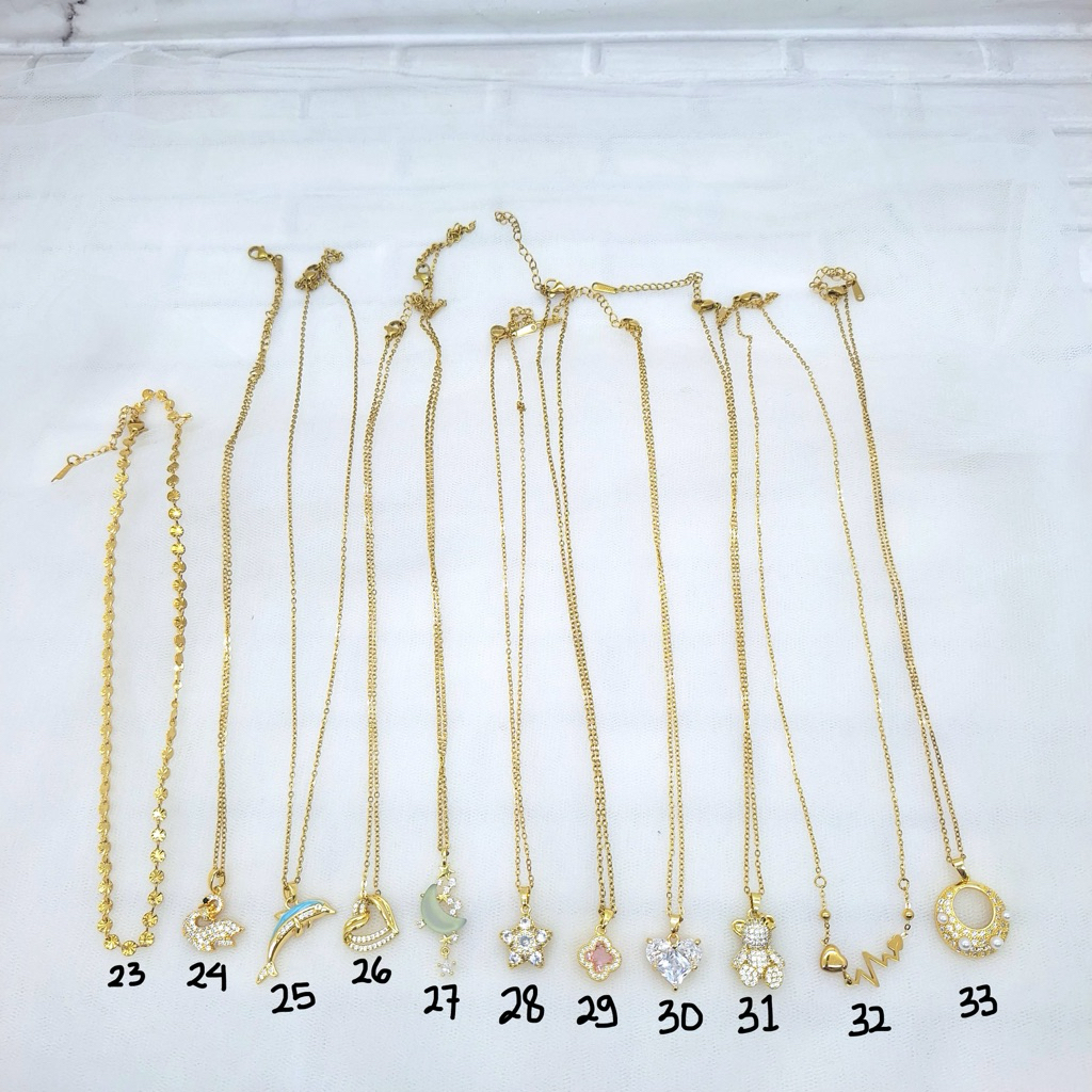 kalung titanium panjang 45-50cm