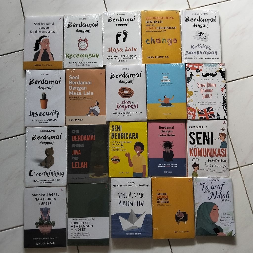 Buku pengembangan diri/self improvement bekas segel