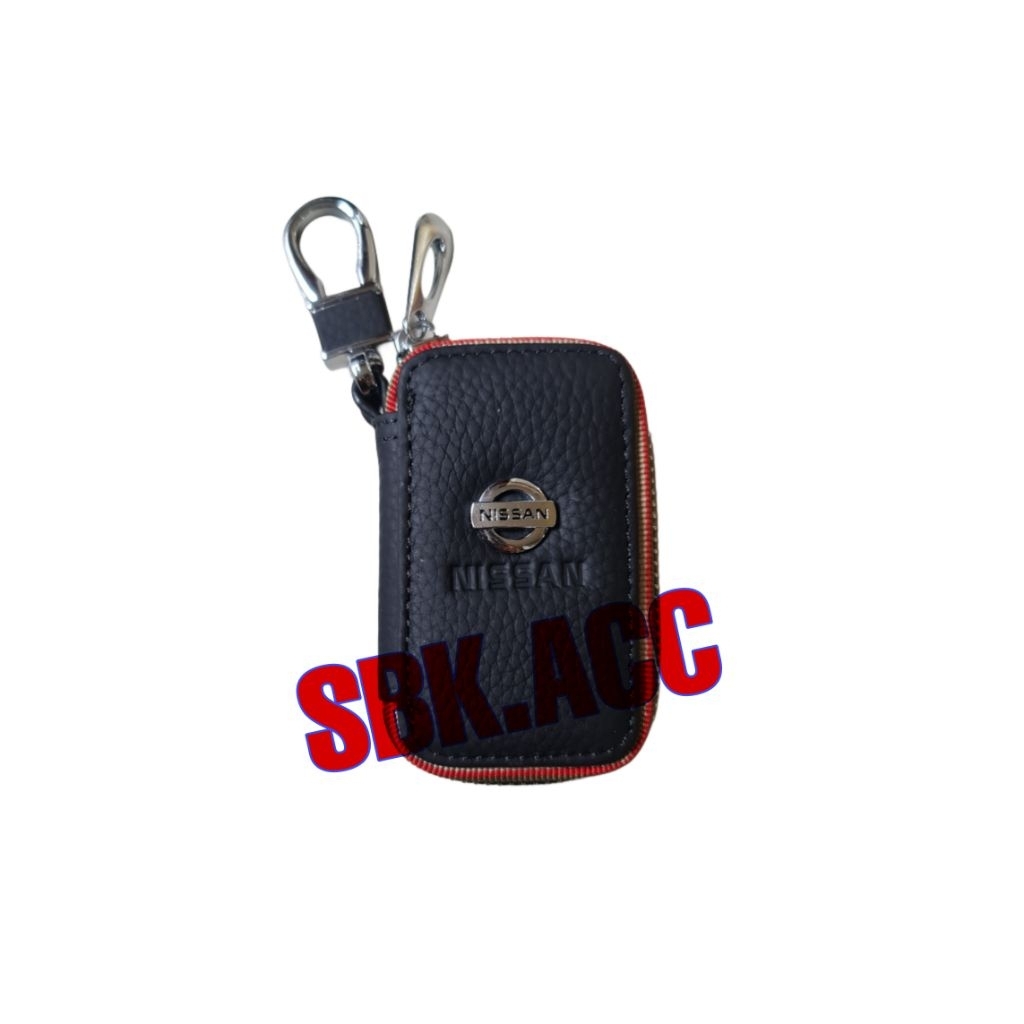 Dompet Stnk Kulit Nissan / Gantungan Kunci Stnk Nissan / Dompet Kunci Mobil Nissan