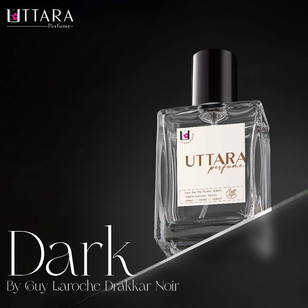Parfum DARK 30ml / 50ml / 100ml Uttara Parfum Refill ( GUYLAROCHE DRAKKAR NOIR )