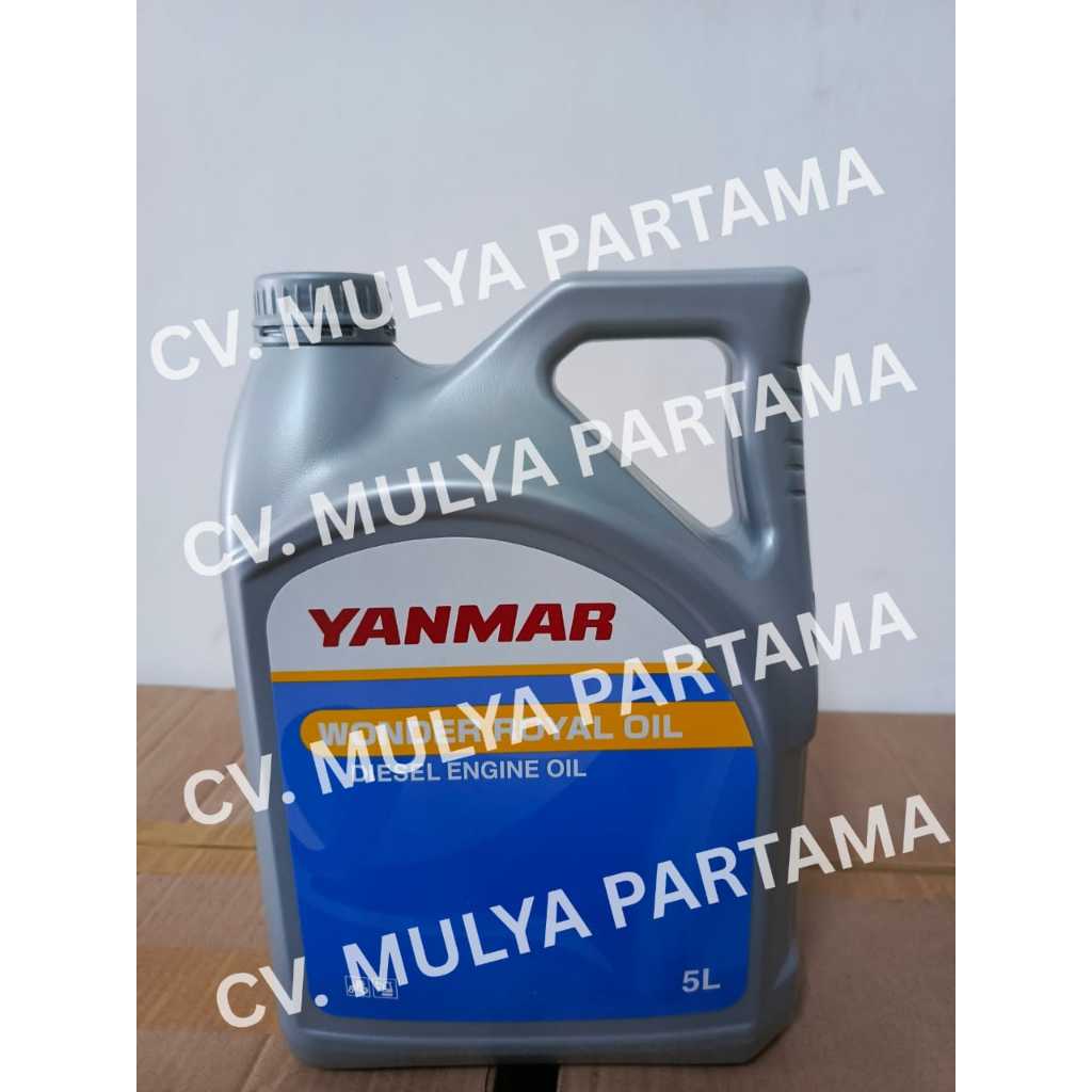 YANMAR 15W40 DIESEL OLI 5 LTR = 6 BTL ID15W40CF-5 ORIGINAL