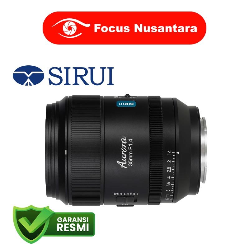 SIRUI AURORA 35mm F1.4 Full Frame Autofocus for Sony E / Nikon Z / Fujiflm X Mount GARANSI RESMI