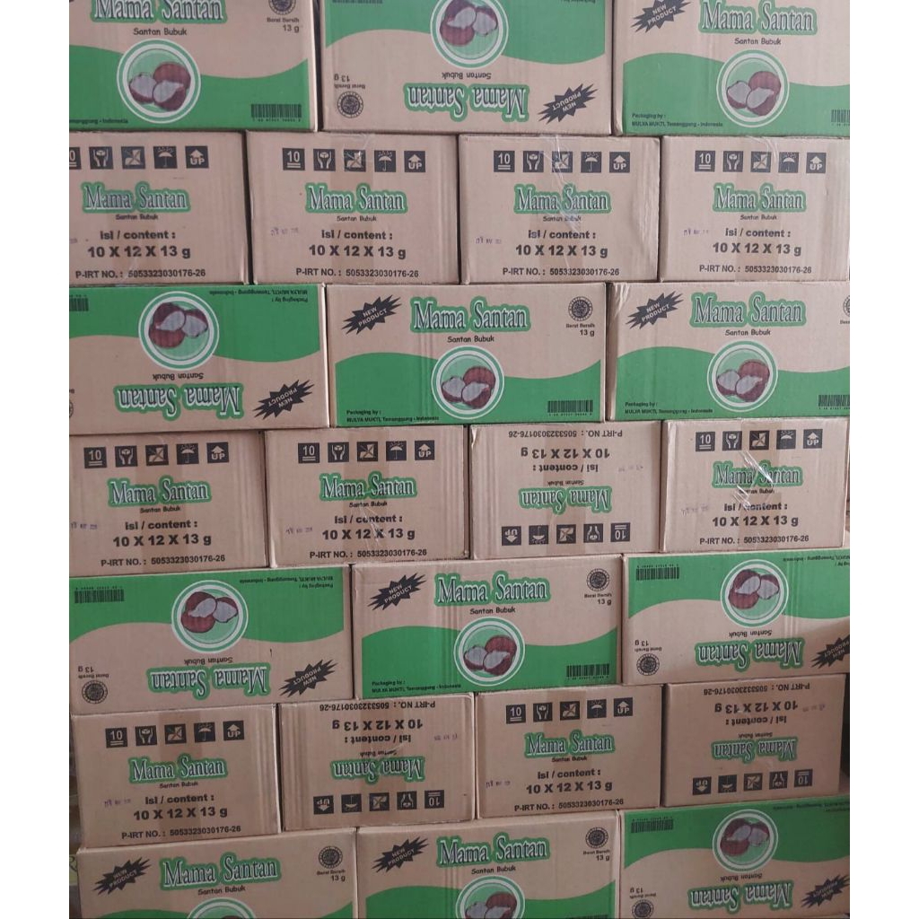 santan bubuk 1 dus mama santan isi 12 renteng