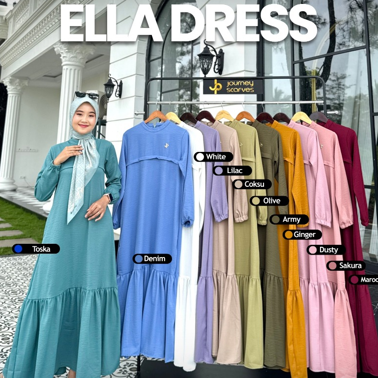 JOURNEY Gamis ELLA Dress Best Seller Original