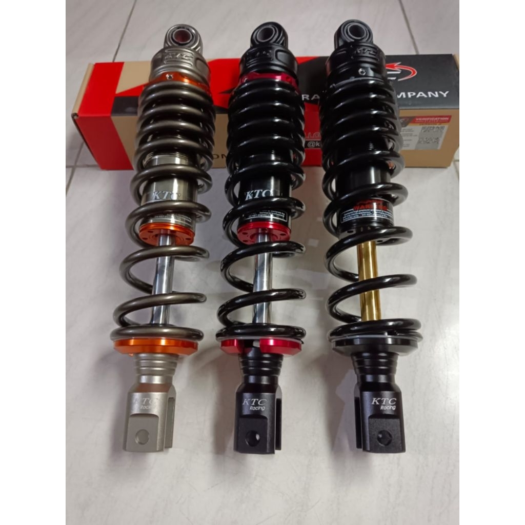 SHOCKBREAKER KTC RACING TIPE RAZOR VARIO 125 SCOOPY FI VARIO 150 BEAT FI UKURAN 325 MM ORIGINAL KTC 