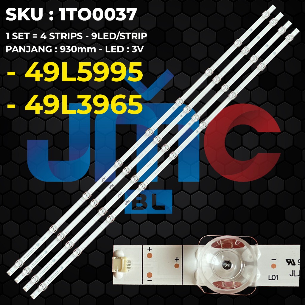 Backlight TV TOSHIBA 49 Inch 49L5995 49L3965