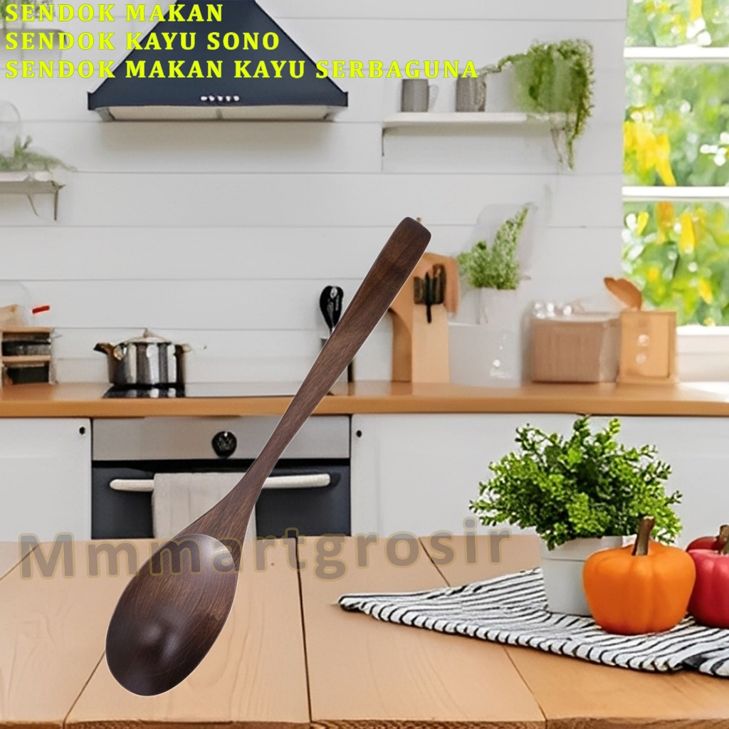 Sendok Makan / Sendok Makan Kayu Sono / Sendok Makan Serbaguna / 1pcs