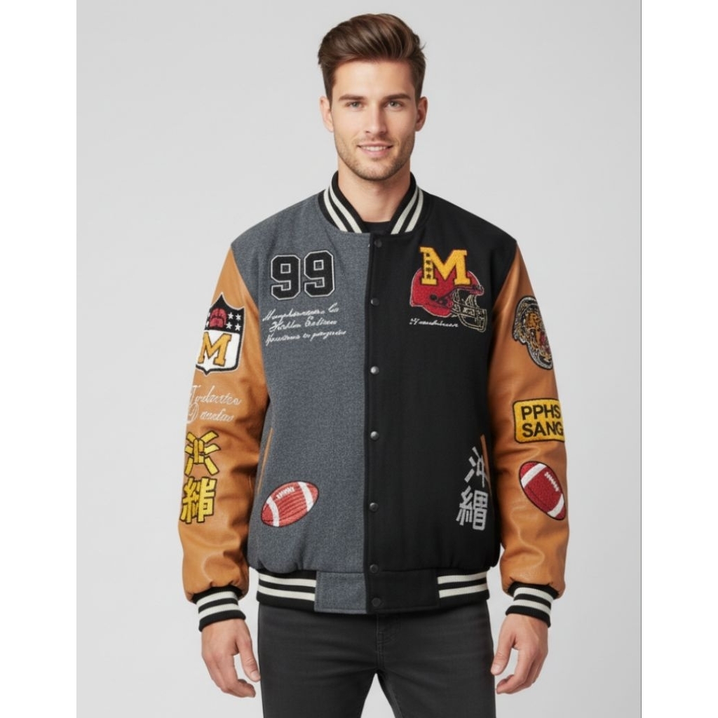 jaket MEMPHIS ORIGIN Hustle 2Tone New Size XL