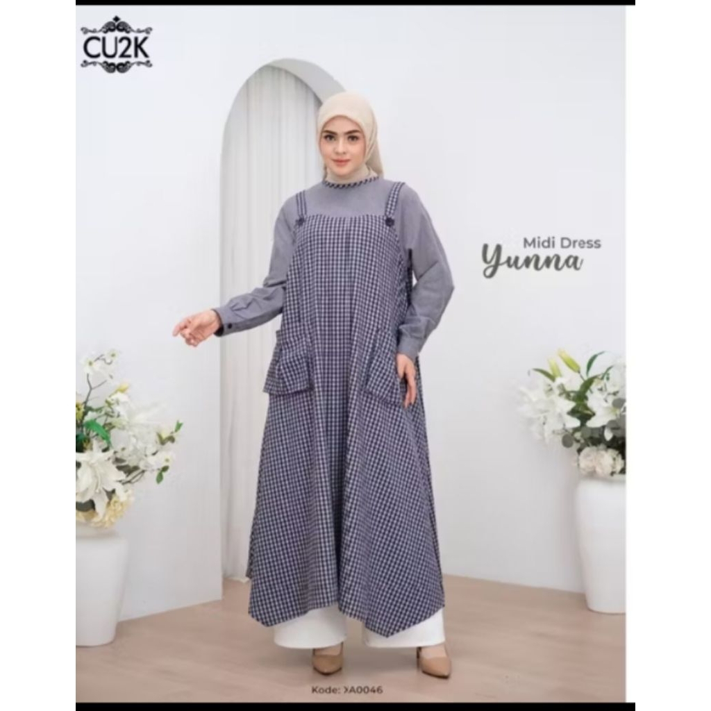 MIDI DRESS YUNNA by Cu2k