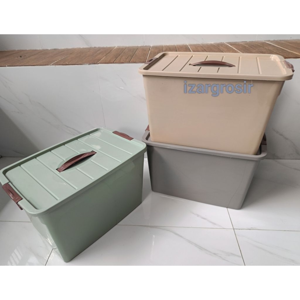 BOX JUMBO / BOX CONTAINER 30 LITER/BOX PENYIMPANAN BARANG/BOX PENYIMPANAN MAINAN  ANAK.