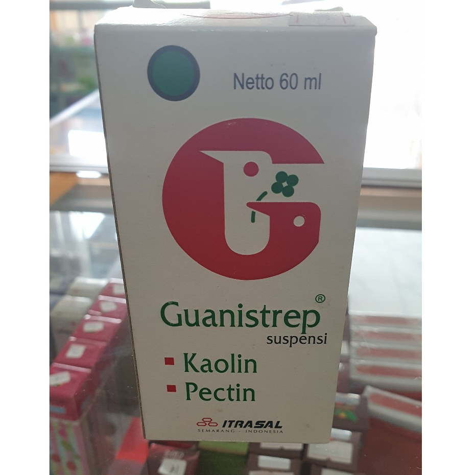 GUANISTREP SUSPENSI KAOLIN PECTIN