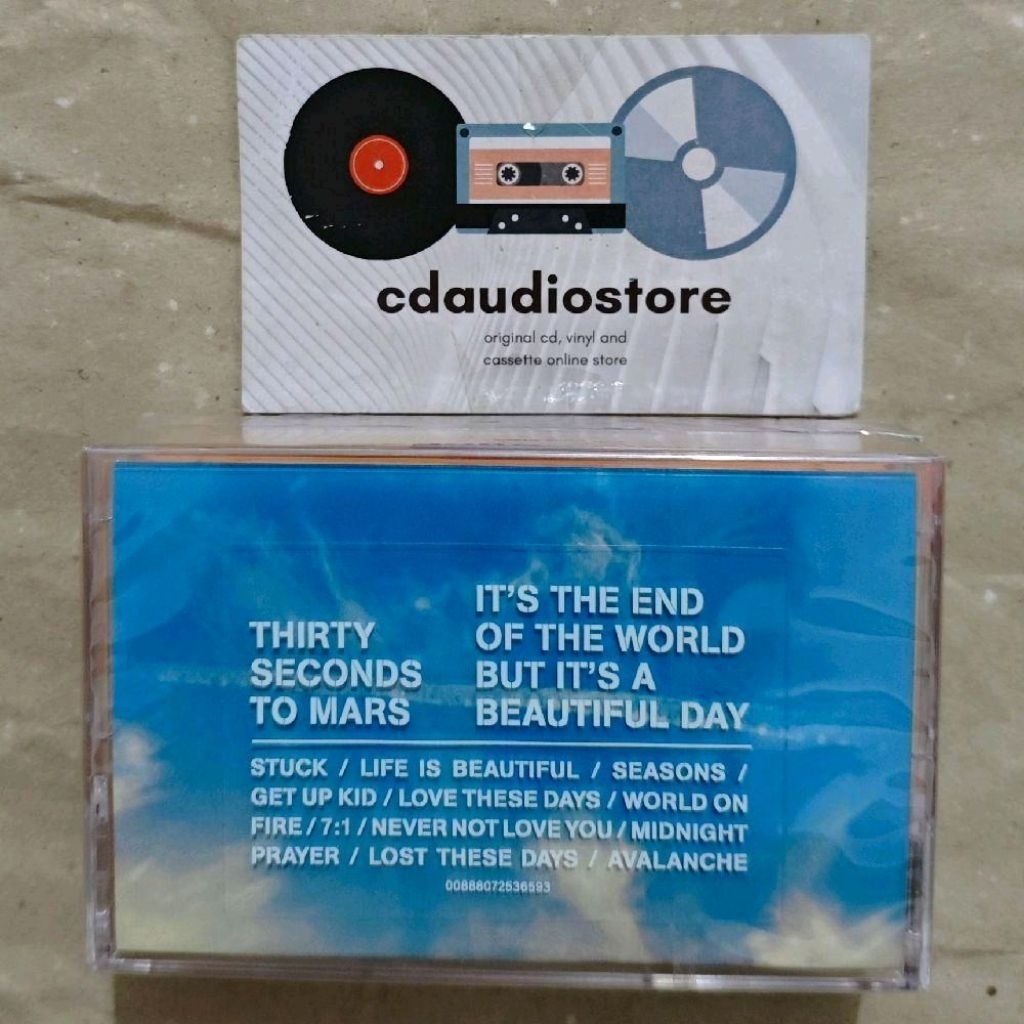 KASET PITA THIRTY SECONDS TO MARS - IT'S THE END OF THE WORLD BUT IT'S A BEAUTIFUL DAY