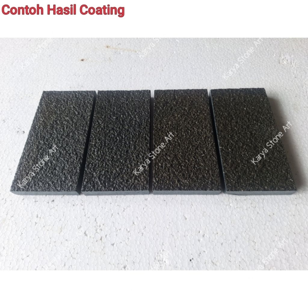 Andesit Hitam Bush Hammered 10x20cm | Batu Alam Andesit | Granit Outdorr