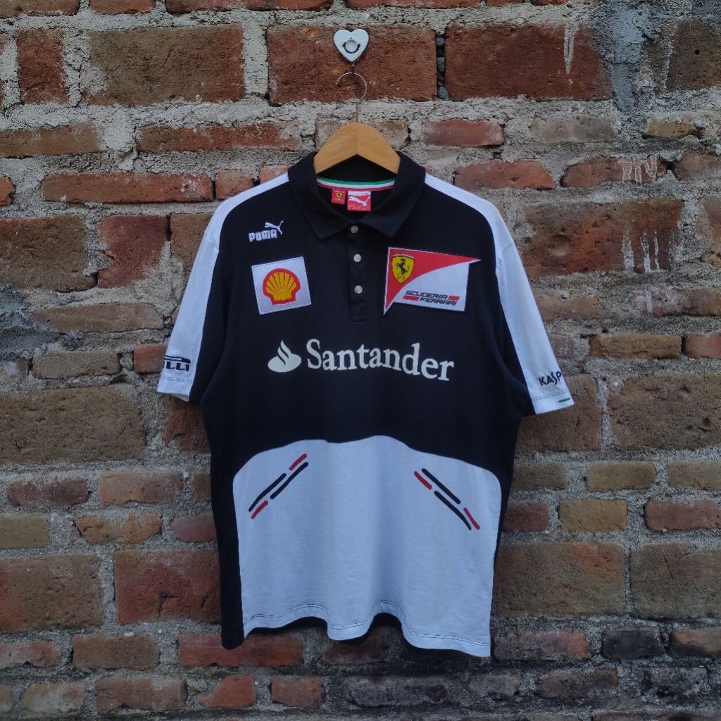 Kaos Polo Ferrari F1 Team Original