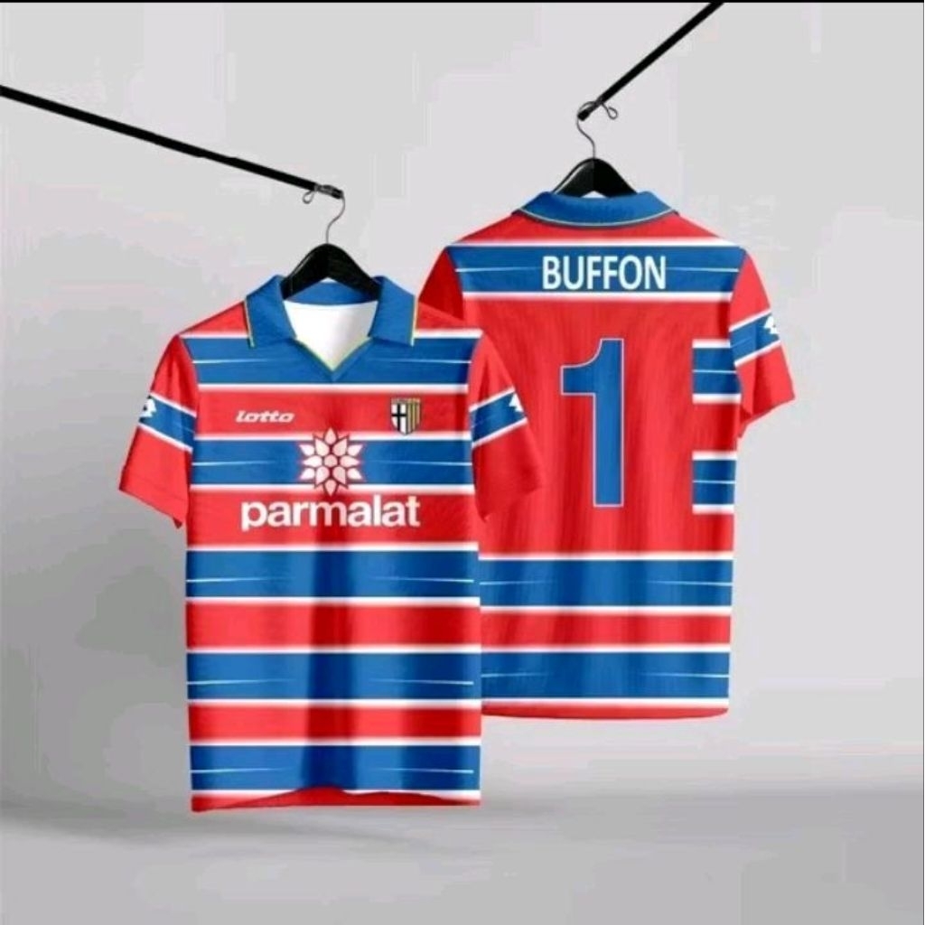 JERSEY PARMA 1999 HOME AWAY EDITION SPESIAL BUFFON