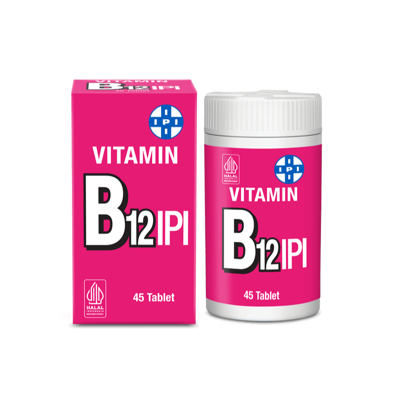 IPI Vitamin B12 45 Tablet - Suplemen Vitamin B12