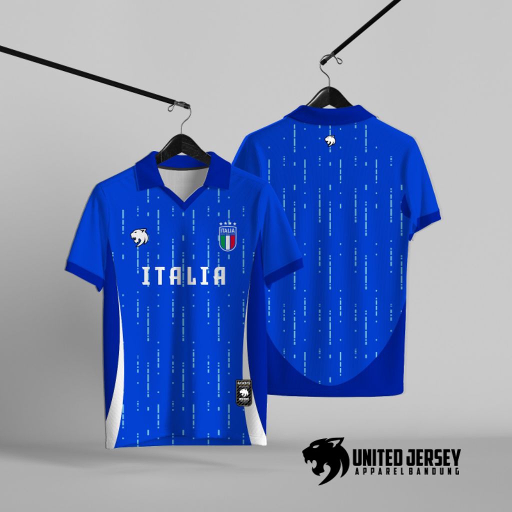 Jersey vintage timnas italia home biru free nama dan nomor