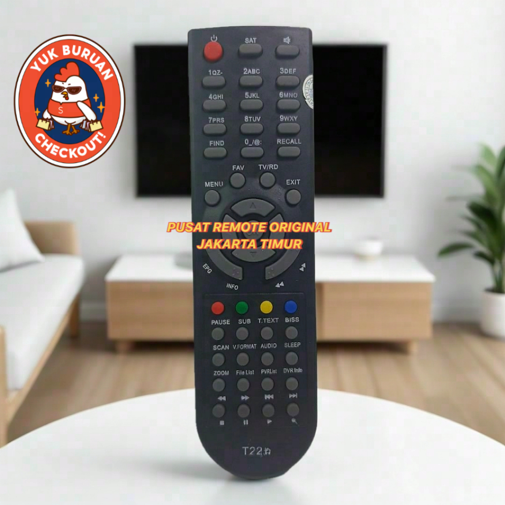 REMOTE REMOT STB TANAKA PARABOLA JURASSIC T21 T22