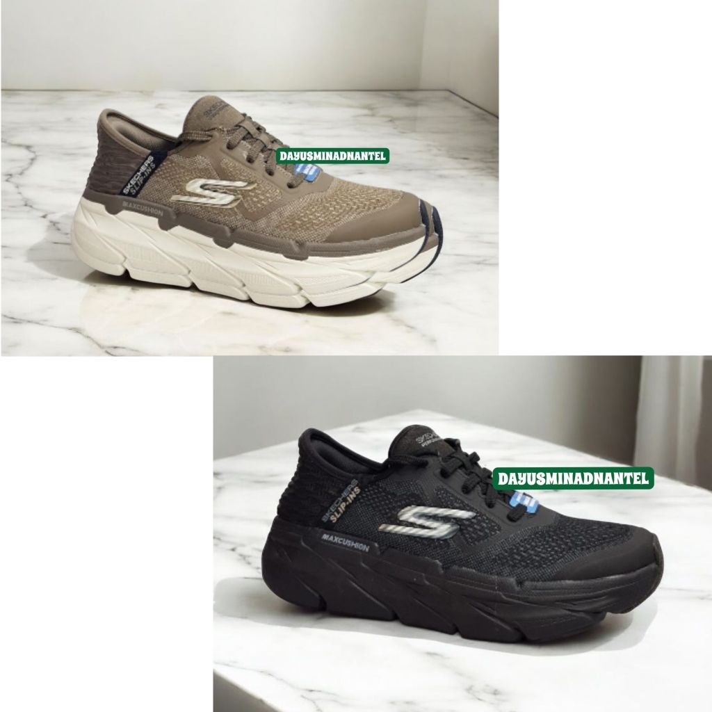 Sepatu Pria Skechers Max Cushioning / Sepatu Skechers Gorun Max Cushioning Pria