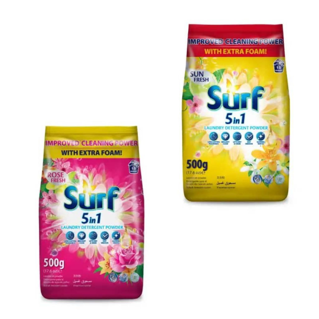 Surf Laundry Deterjen powder 500gram - Deterjen bubuk