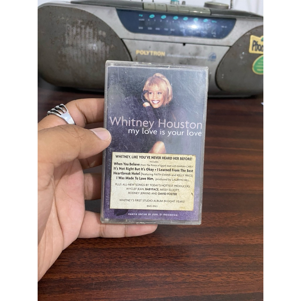 Kaset Pita whitney houston