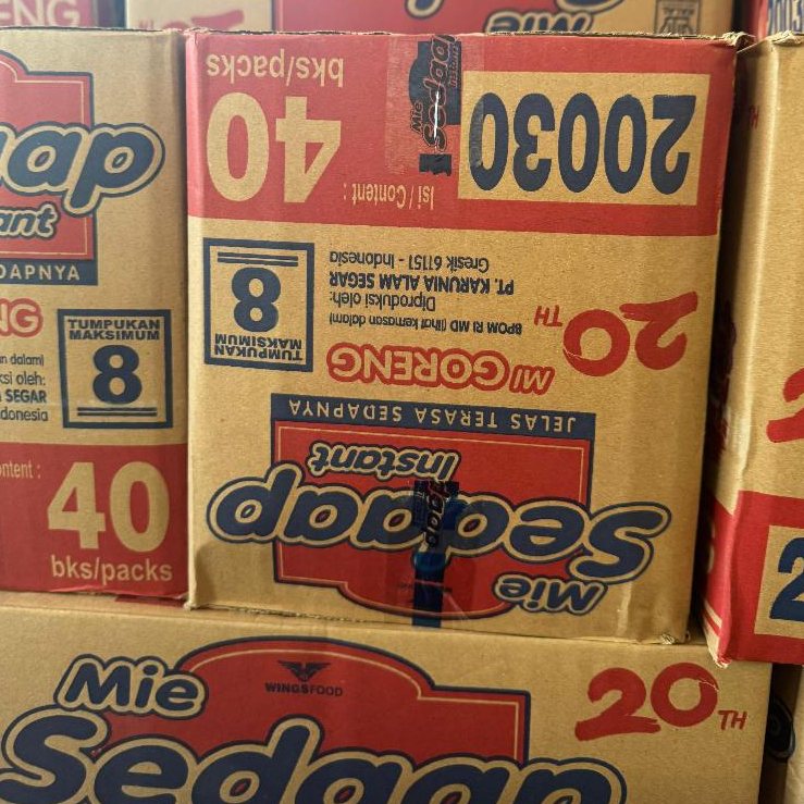 Mie Instan Paket 1 Dus Dan 2 Dus Indomie/SEDAP Goreng/KUAH (FN)